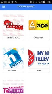 Nepali TV android App screenshot 2